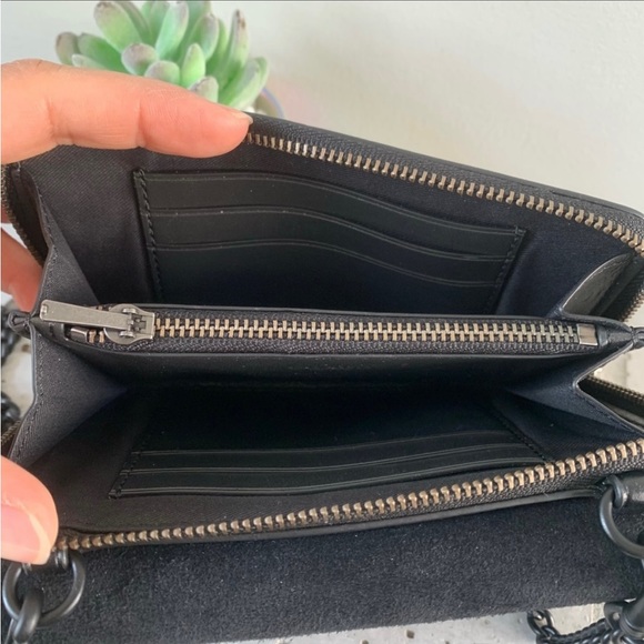 COACH FLAP PHONE CHAIN CROSSBODY - Picture 5 of 6